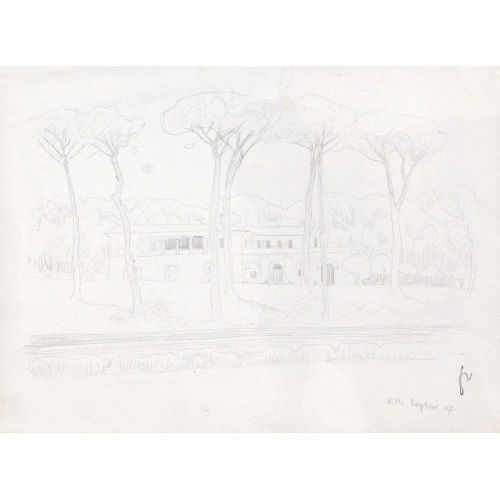 FELIX VALLOTTON : Villa Borghese (DOBIASCHOFSKY AUKTIONEN AG)