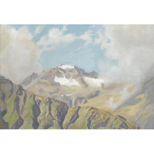FRAN�OIS DE RIBAUPIERRE : La Roussette im Wallis (DOBIASCHOFSKY AUKTIONEN AG)