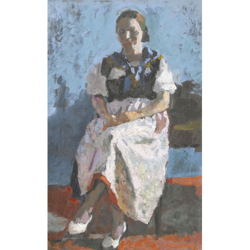GEORGES DESSOUSLAVY : 'Femme costum�e' (DOBIASCHOFSKY AUKTIONEN AG)