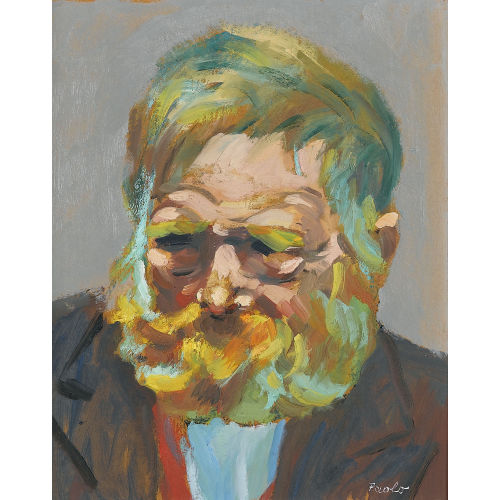 PAUL JAKOB) PAOLO (EIGTL. M�LLER : Kopfbildnis eines Clochards (DOBIASCHOFSKY AUKTIONEN AG)