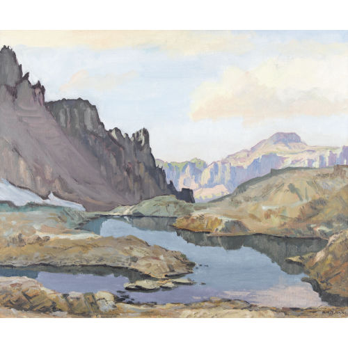 ALBERT NYFELER : 'Bergsee' (DOBIASCHOFSKY AUKTIONEN AG)