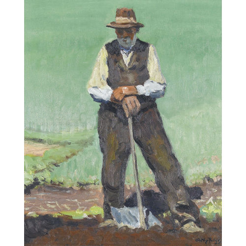 ALBERT NYFELER : L�tschentaler Bauer (DOBIASCHOFSKY AUKTIONEN AG)