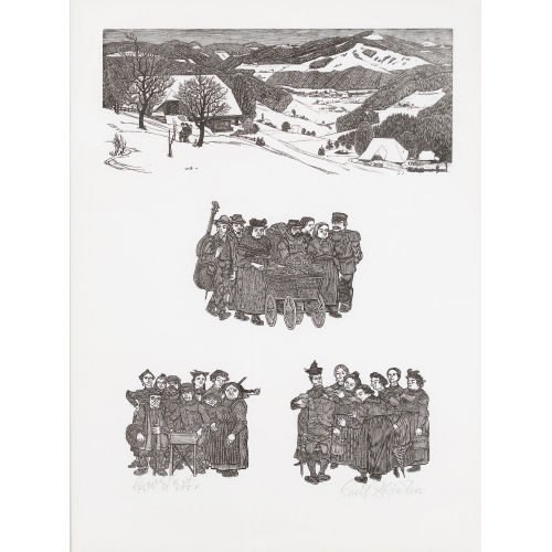 EMIL ZBINDEN : Bauernleben (DOBIASCHOFSKY AUKTIONEN AG)