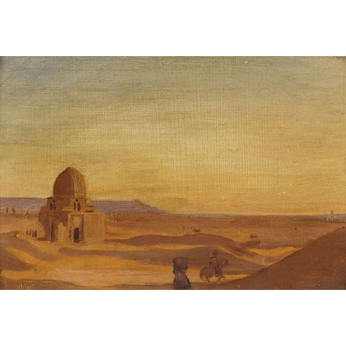 JOHANN LUDWIG RUDOLF DURHEIM : 'Tombeau Caire' (DOBIASCHOFSKY AUKTIONEN AG)