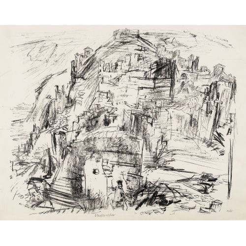 OSKAR KOKOSCHKA : Mistra (DOBIASCHOFSKY AUKTIONEN AG)