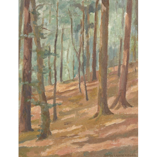 DORA LAUTERBURG : Hangpartie im Wald (DOBIASCHOFSKY AUKTIONEN AG)