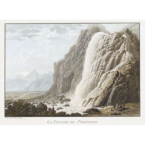 GABRIEL (GEN. LORY FILS) LORY : 'La Cascade de Pissevache' (DOBIASCHOFSKY AUKTIONEN AG)