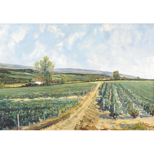 CHARLES GUILLAUD : 'Mois d′ao�t sur les vignes' (DOBIASCHOFSKY AUKTIONEN AG)