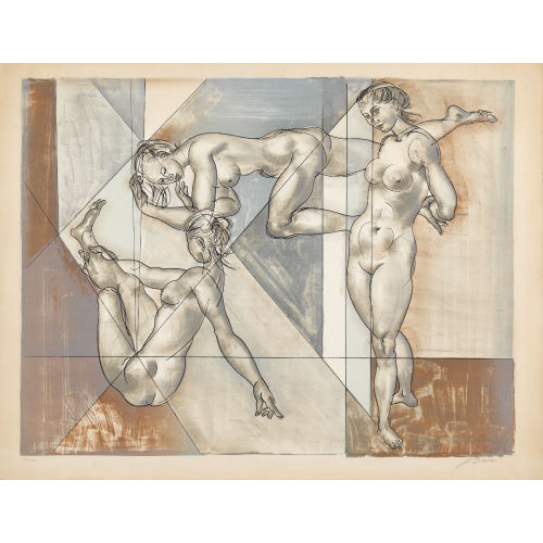 HANS ERNI : Gymnasiastinnen (DOBIASCHOFSKY AUKTIONEN AG)