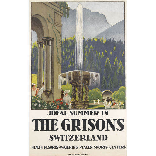 EMIL CARDINAUX : 'Jdeal summer in the Grisons...' (DOBIASCHOFSKY AUKTIONEN AG)