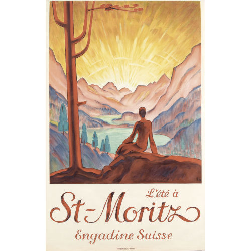 HUGO LAUBI : 'St. Moritz' (DOBIASCHOFSKY AUKTIONEN AG)
