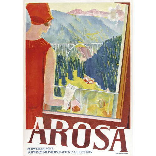 EDUARD STIEFEL : 'Arosa' (DOBIASCHOFSKY AUKTIONEN AG)