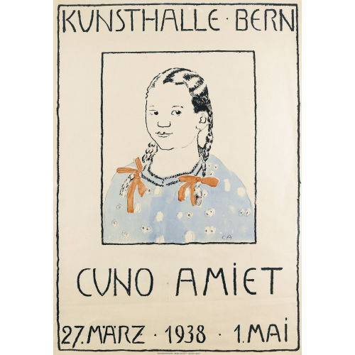 CUNO AMIET : 'Kunsthalle Bern 1938' (DOBIASCHOFSKY AUKTIONEN AG)