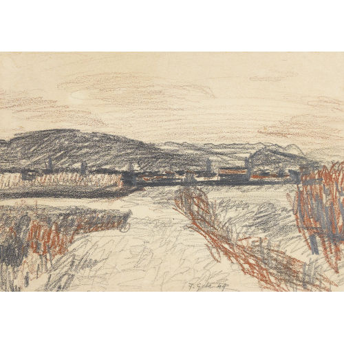 FERDINAND GEHR : Weite Landschaft (DOBIASCHOFSKY AUKTIONEN AG)