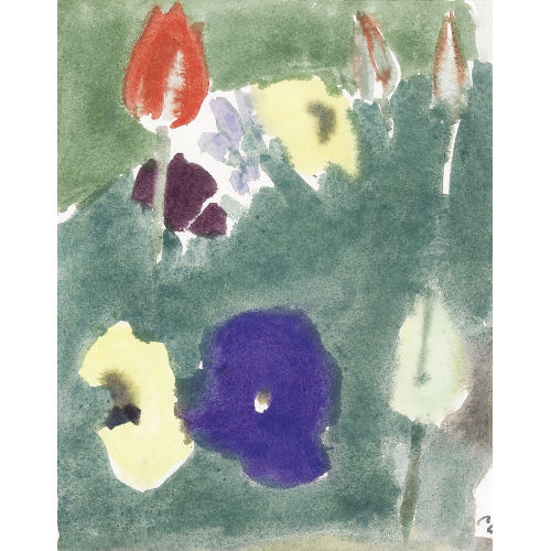 ROMAN CANDIO : Bl�hende Tulpen (DOBIASCHOFSKY AUKTIONEN AG)