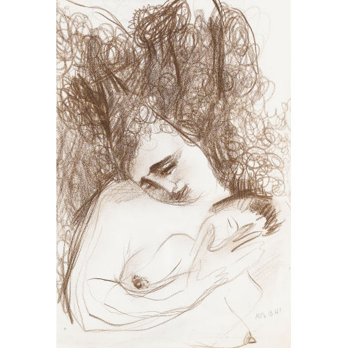 RODOLPHE THEOPHILE BOSSHARD : M�re et enfant (DOBIASCHOFSKY AUKTIONEN AG)