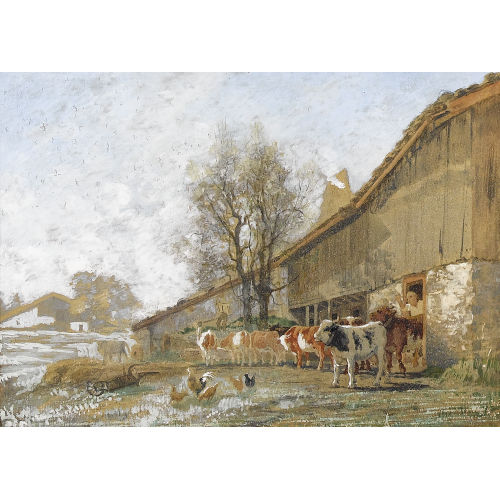 EDOUARD JEANMAIRE : 'La Joux-Perret' (DOBIASCHOFSKY AUKTIONEN AG)