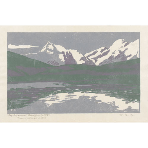 MARTHA CUNZ : 'Graustock und Titlis' (DOBIASCHOFSKY AUKTIONEN AG)