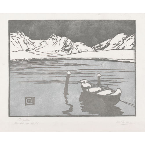 MARTHA CUNZ : 'Bergsee' (DOBIASCHOFSKY AUKTIONEN AG)