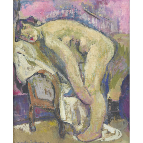 MAURICE BARRAUD : Femme inclin�e en avant (DOBIASCHOFSKY AUKTIONEN AG)