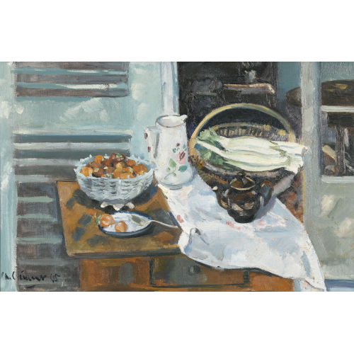 CHARLES CLEMENT : 'Nature morte aux fraises' (DOBIASCHOFSKY AUKTIONEN AG)