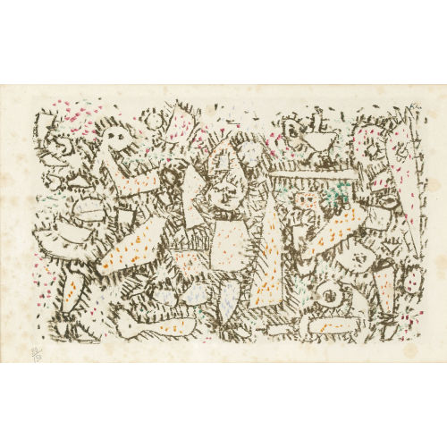 PAUL KLEE : Zerbrechliches �berm�tig (DOBIASCHOFSKY AUKTIONEN AG)