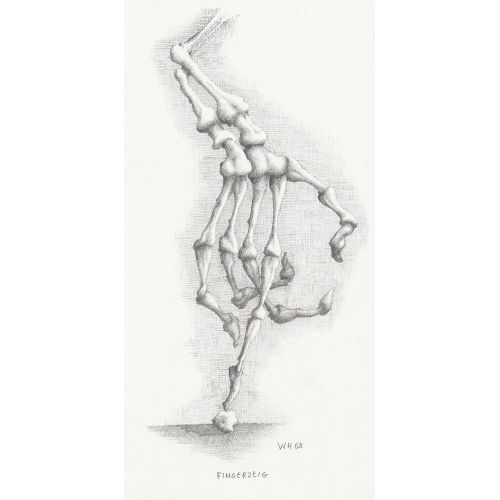 WOLFGANG HILDESHEIMER : 'Fingerzeig' (DOBIASCHOFSKY AUKTIONEN AG)