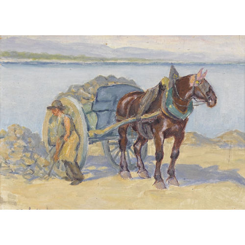 LORAND (AUCH ZUBRICZKY ZUBRITZKY : Bauer bei der Arbeit (DOBIASCHOFSKY AUKTIONEN AG)
