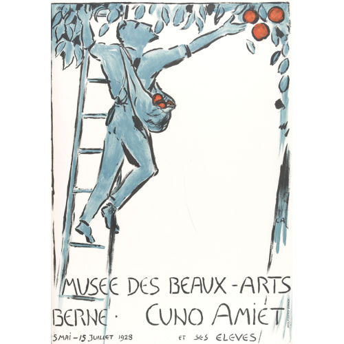 CUNO AMIET : 'Mus�e des Beaux Arts Berne 1928' (DOBIASCHOFSKY AUKTIONEN AG)