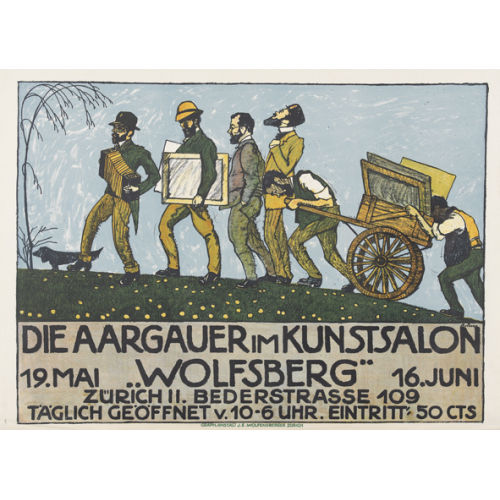 ERNEST BOLENS : 'Die Aargauer im Kunstsalon' (DOBIASCHOFSKY AUKTIONEN AG)