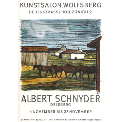 ALBERT SCHNYDER : 'Kunstsalon Wolfsberg' (DOBIASCHOFSKY AUKTIONEN AG)