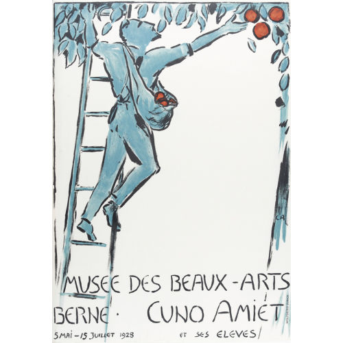 CUNO AMIET : 'Mus�e des Beaux-Arts 1928' (DOBIASCHOFSKY AUKTIONEN AG)
