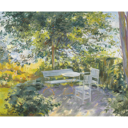 MARCUS JACOBI : Sonnige Gartenpartie (DOBIASCHOFSKY AUKTIONEN AG)
