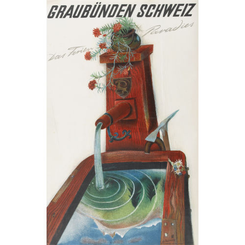 ALOIS CARIGIET : 'Graub�nden Schweiz' (DOBIASCHOFSKY AUKTIONEN AG)