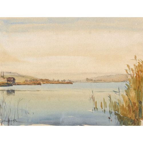 EMIL PROCHASKA : 'Moossee Herbst' (DOBIASCHOFSKY AUKTIONEN AG)