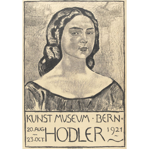 CUNO AMIET : 'Kunstmuseum Bern Hodler 1921' (DOBIASCHOFSKY AUKTIONEN AG)