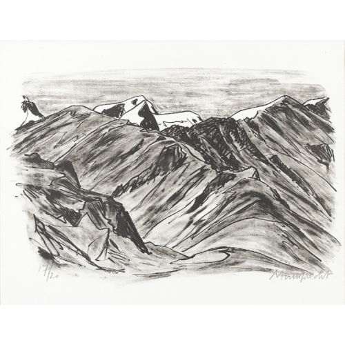 RUDOLF MUMPRECHT : Gebirgslandschaft (DOBIASCHOFSKY AUKTIONEN AG)