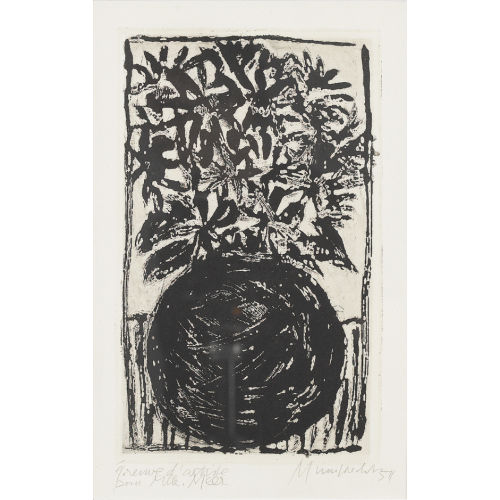 RUDOLF MUMPRECHT : Le bouquet (DOBIASCHOFSKY AUKTIONEN AG)