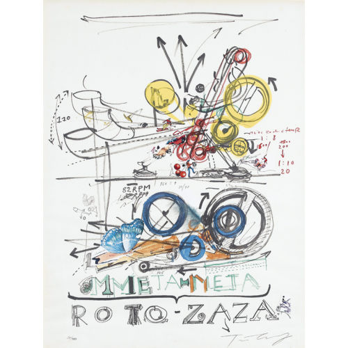 JEAN TINGUELY : 'Roto-Zaza' (DOBIASCHOFSKY AUKTIONEN AG)