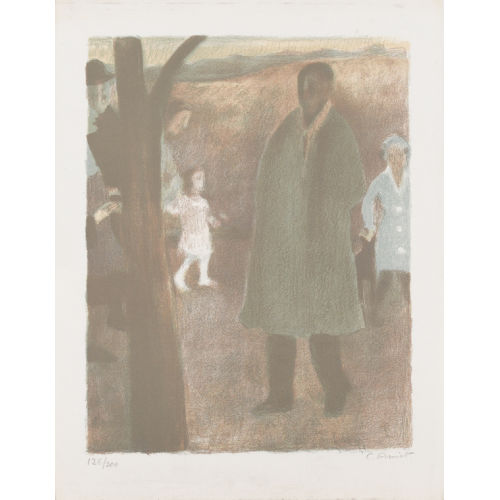CUNO AMIET : Der Spaziergang (DOBIASCHOFSKY AUKTIONEN AG)