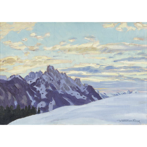 WALDEMAR FINK : 'Abendwolken' (DOBIASCHOFSKY AUKTIONEN AG)