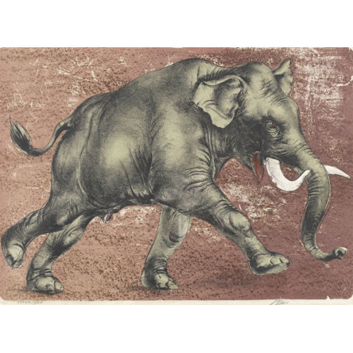 HANS ERNI : Elefant (DOBIASCHOFSKY AUKTIONEN AG)