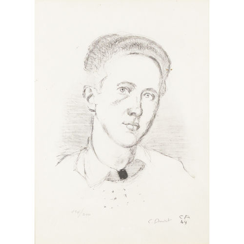 CUNO AMIET : Bildnis eines jungen Mannes (DOBIASCHOFSKY AUKTIONEN AG)