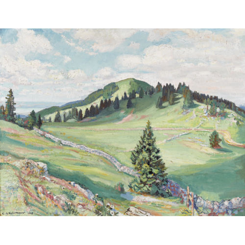 CHARLES L′EPLATTENIER : 'Ombres et lumi�re' (DOBIASCHOFSKY AUKTIONEN AG)