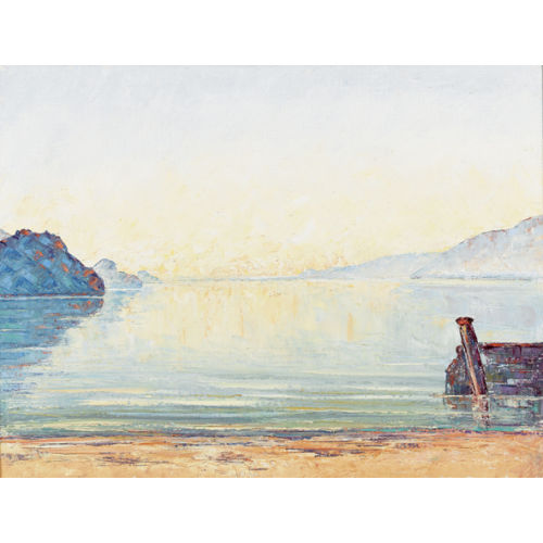 LOUIS D�RR : 'Abend am Brienzersee' (DOBIASCHOFSKY AUKTIONEN AG)