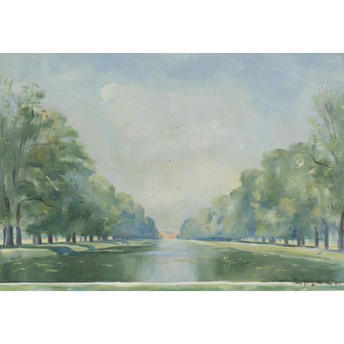 THEO GLINZ : 'Long Water Hampton Court' (DOBIASCHOFSKY AUKTIONEN AG)