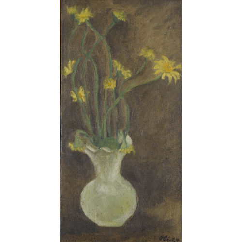GOTTFRIED OBI : Stillleben mit Arnika (DOBIASCHOFSKY AUKTIONEN AG)