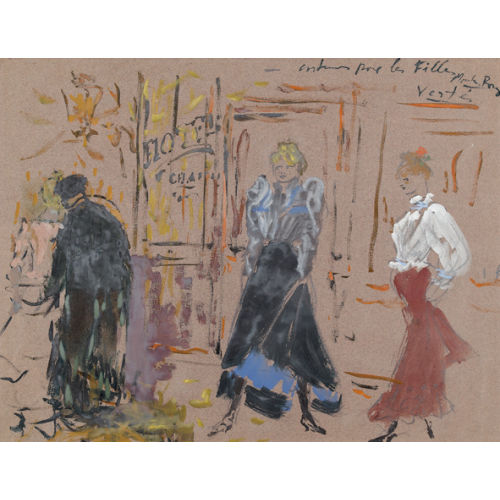 MARCEL VERTES : 'Costumes pour les filles (Moulin Rouge)' (DOBIASCHOFSKY AUKTIONEN AG)