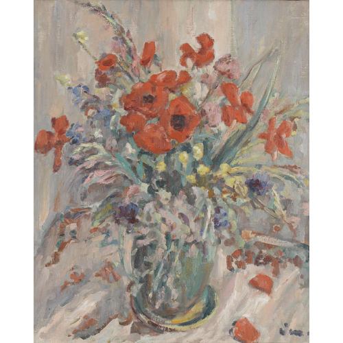 LOUIS HENRI DE MEURON : Feldblumenstrauss (DOBIASCHOFSKY AUKTIONEN AG)