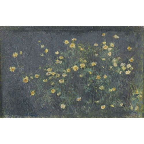 WERNER GFELLER : Wiesenpartie mit Margeriten (DOBIASCHOFSKY AUKTIONEN AG)